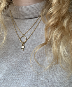 guldvedhænd 18 kt diamant