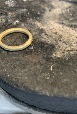 loddet guldring
