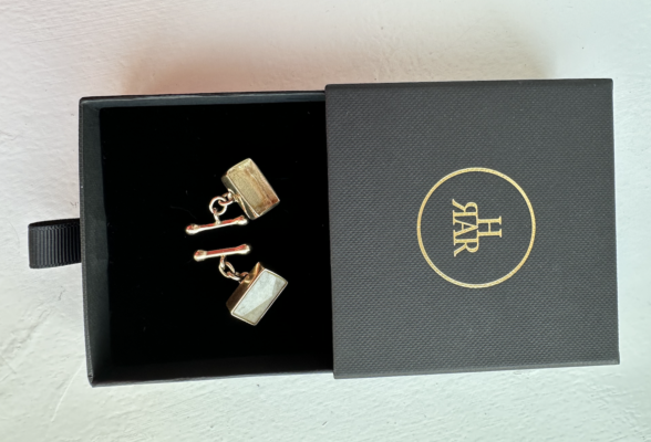 manchetknapper i guld